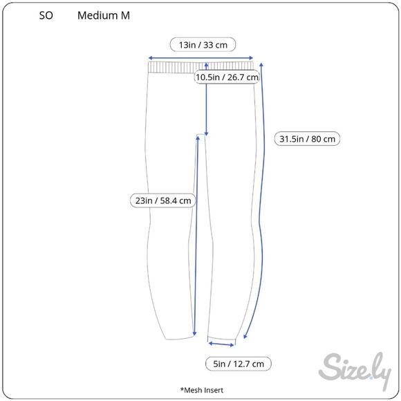 SO Black Grey Athletic Athleisure Fitness Leggings Mesh Accent Panel Womens M - Picture 2 of 8